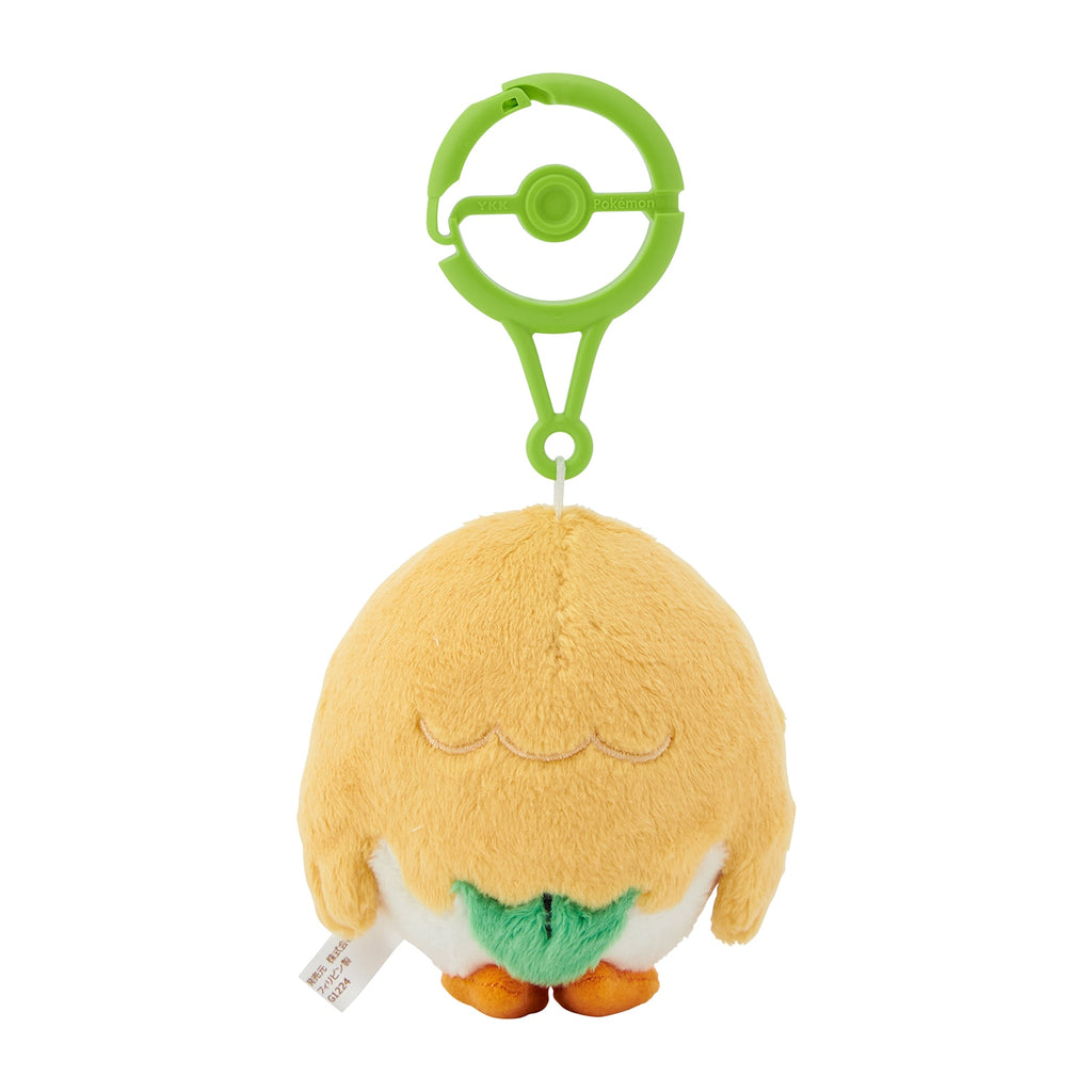 Rowlet Mokuroh Plush Keychain with Carabiner Pokemon Center Japan 2024