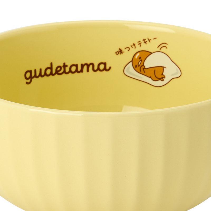 Gudetama Egg Ceramic Bowl Yellow Sanrio Japan 2025