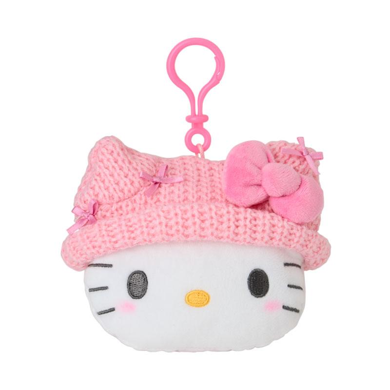 Hello Kitty mini Pouch Face Shape Ears Key Holder Sanrio Japan 2024