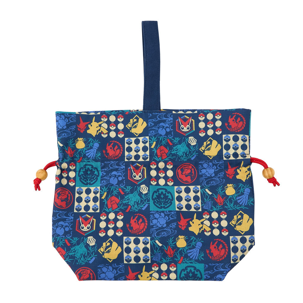 Pikachu Drawstring Bag Pouch Touhoku R Pokemon Center Japan 2025