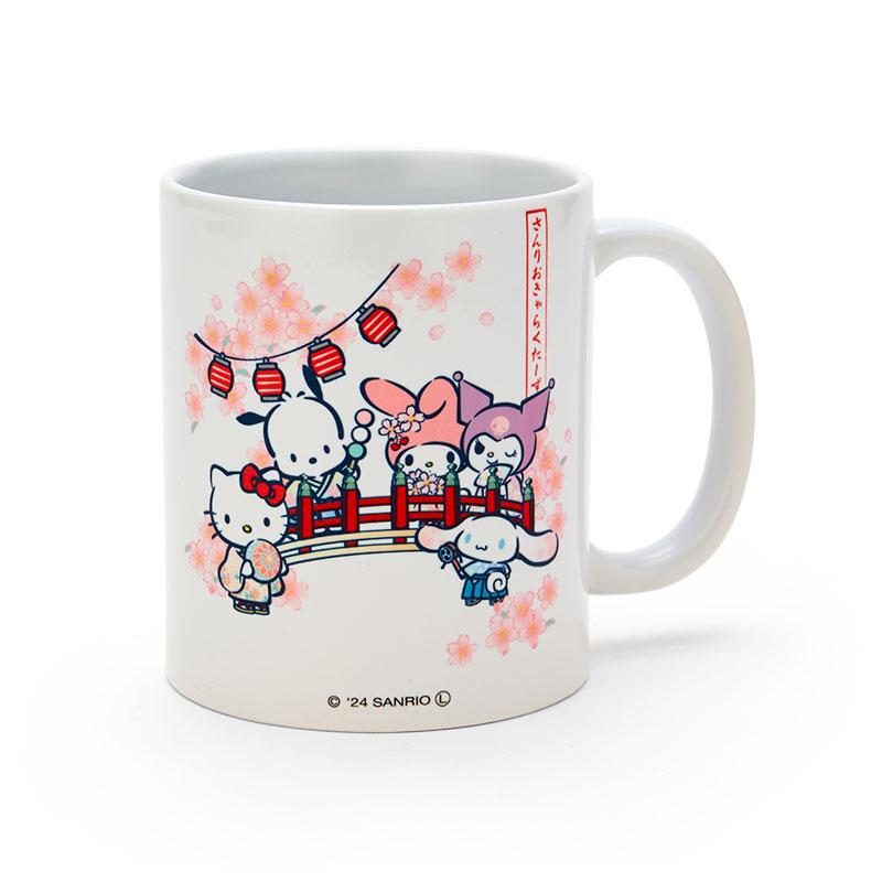 Sanrio Character Kimono Mug Cup Sakura Japan