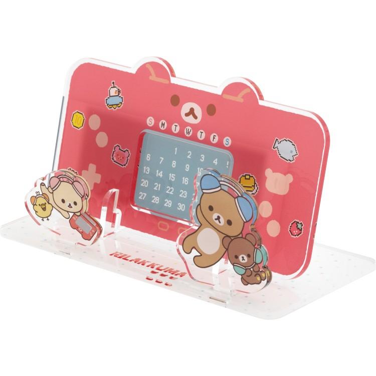 Gaming Rilakkuma Perpetual Calendar San-X Japan 2025