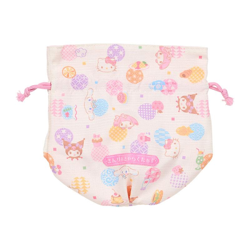 Sanrio Japan Character Drawstring Pouch Nagomi Pastel