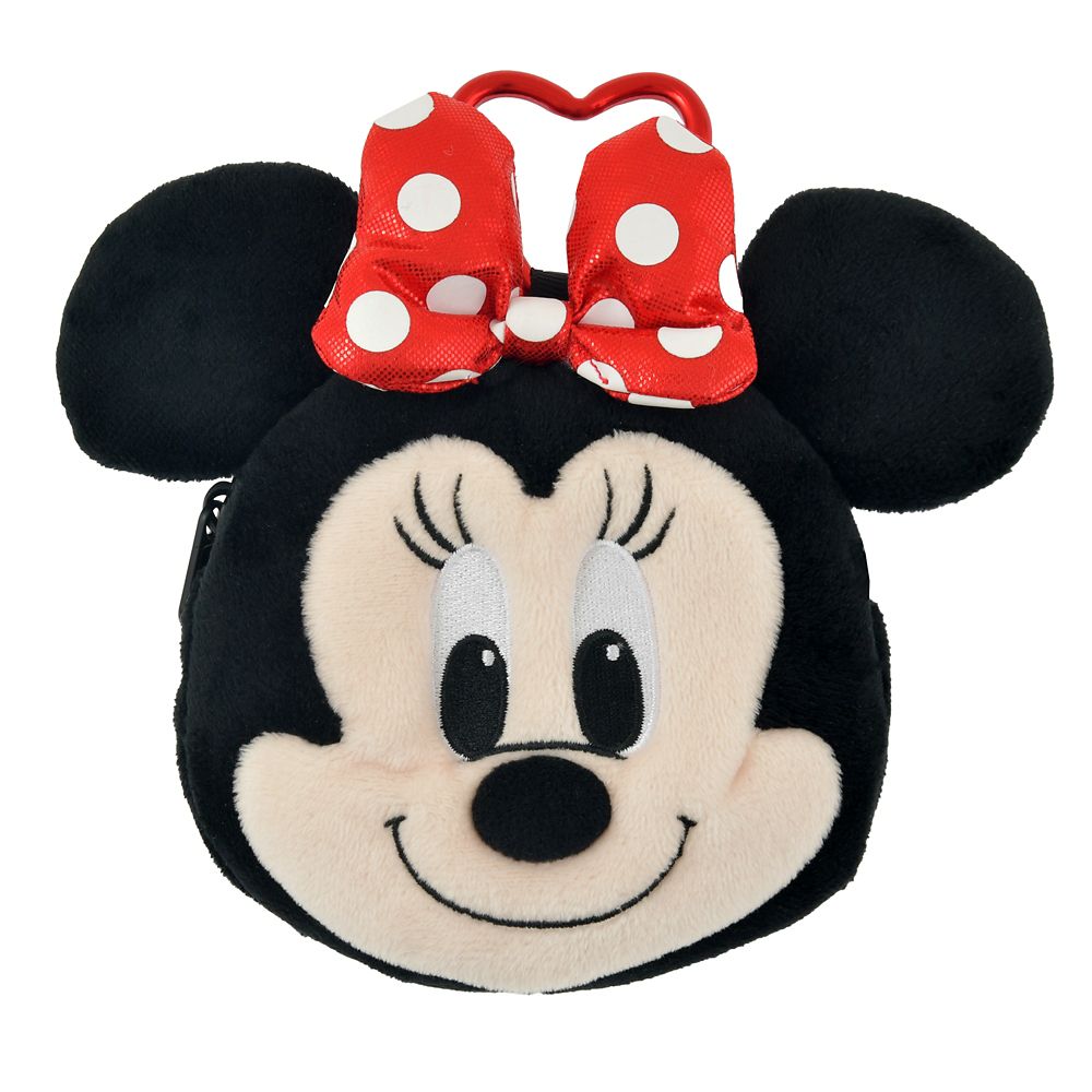 MINNIE'S DOT RIBBON Carabiner Pouch Face Disney Store Japan 2025