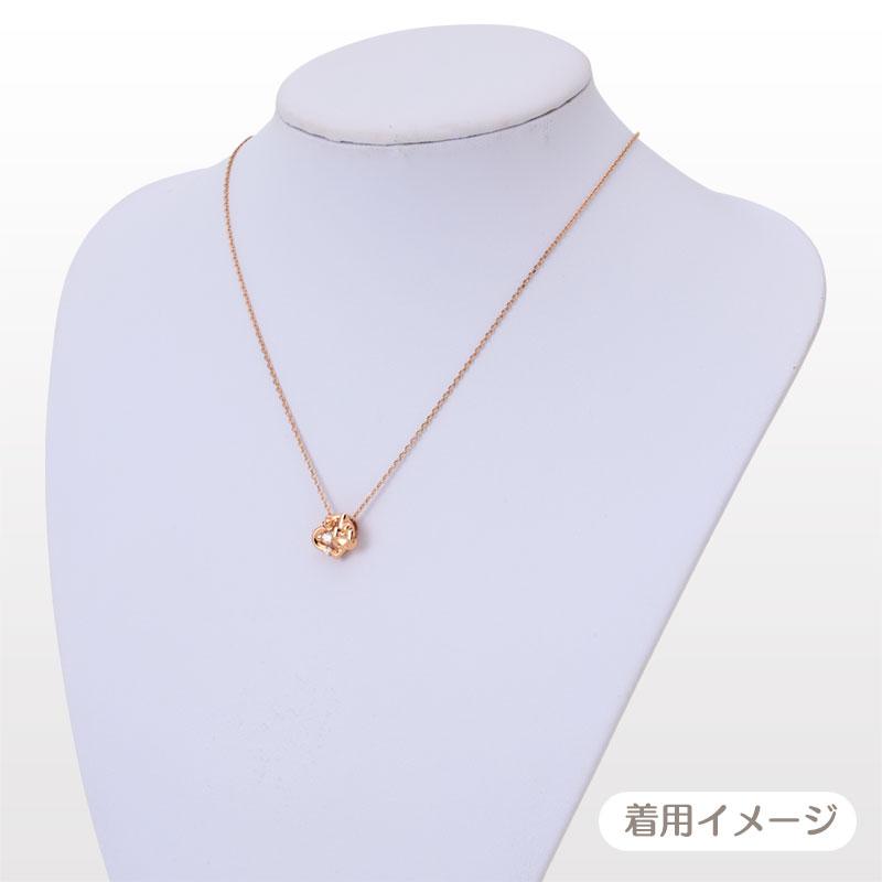 My Melody 50th Anniversary Dancing Stone Necklace Heart Pink Gold Sanrio Japan