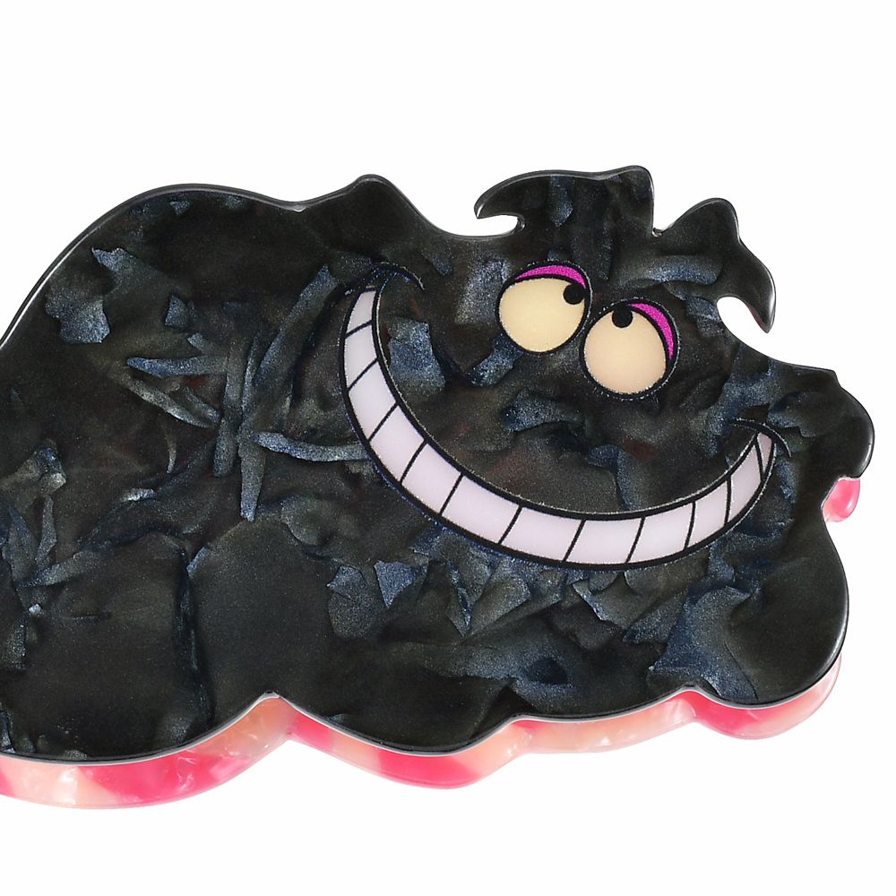 Cheshire Cat Phosphorescent Plush Hair Clip Disney Store Japan Alice Wonderland