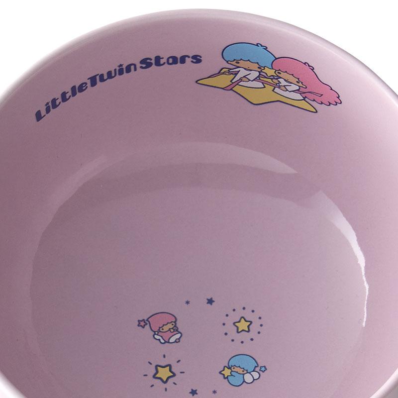 Little Twin Stars Kiki Lala Ceramic Bowl Purple Sanrio Japan 2025