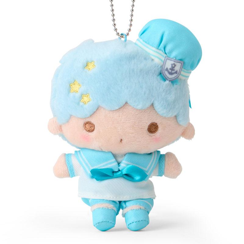 Little Twin Stars Kiki Lala Plush Mascot Keychain Sailor Collar Sanrio Japan