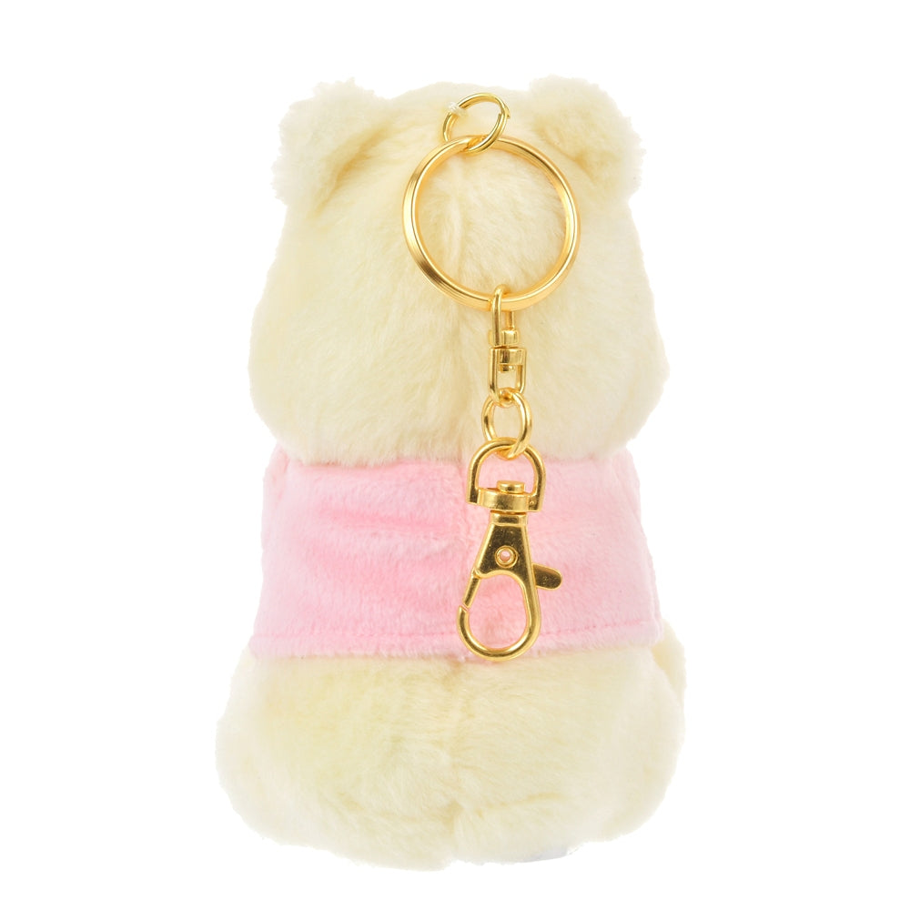 Winnie the Pooh Plush Keychain KUSUMI PASTEL Disney Store Japan 2024