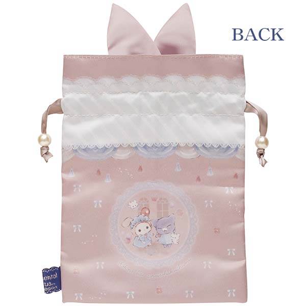 Sentimental Circus Drawstring Pouch Sorairohakuchumu San-X Japan