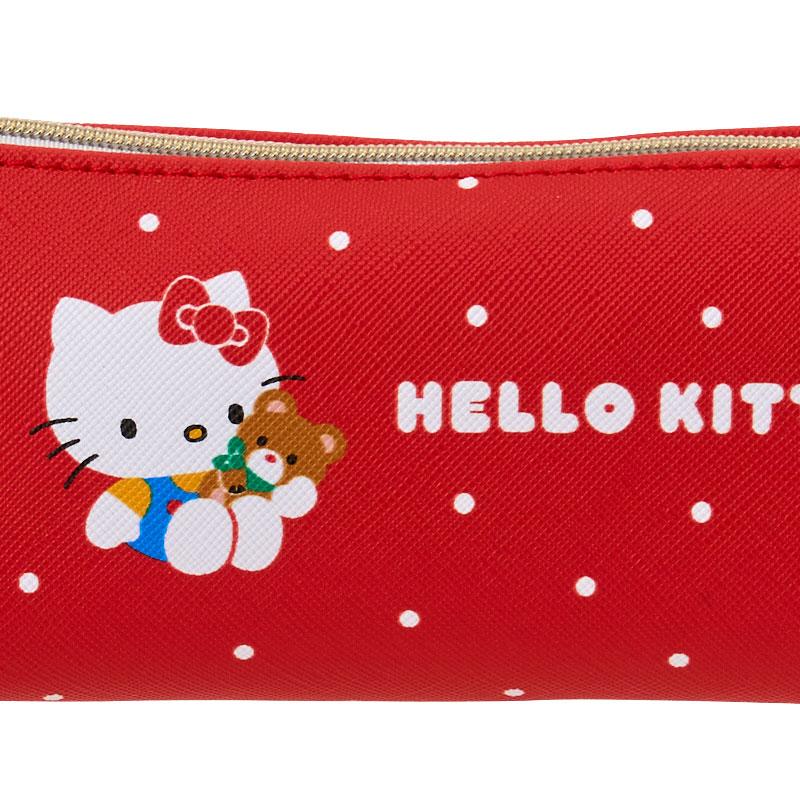 Hello Kitty Pen Case Pencil Pouch Red Dot Retro Cute Sanrio Japan 2025