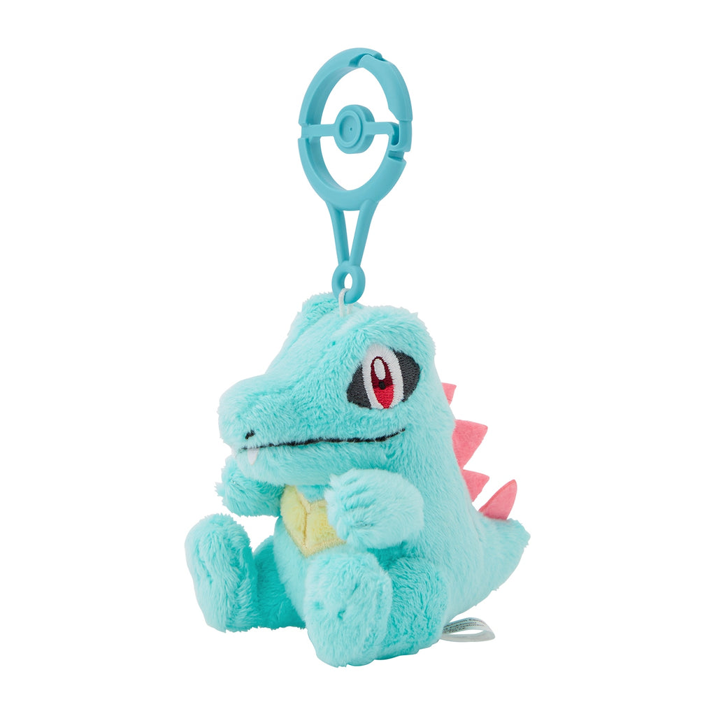 Totodile Waninoko Plush Keychain with Carabiner Pokemon Center Japan 2024