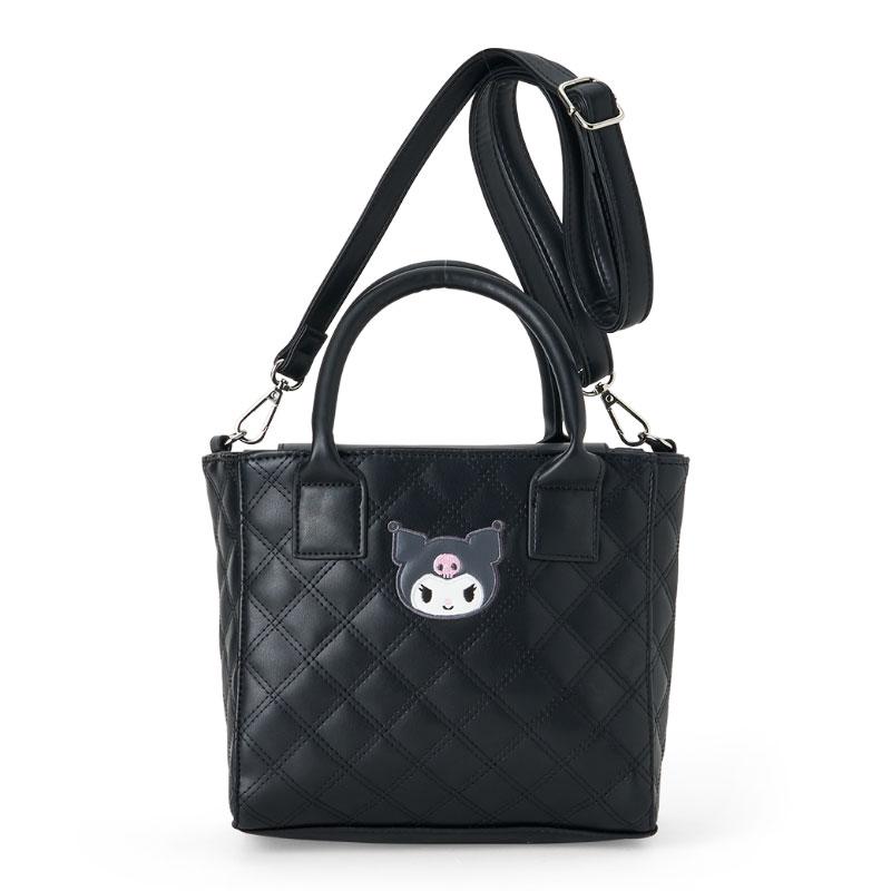 Kuromi Quilt 2WAY Shoulder mini Tote Bag Sanrio Japan 2024