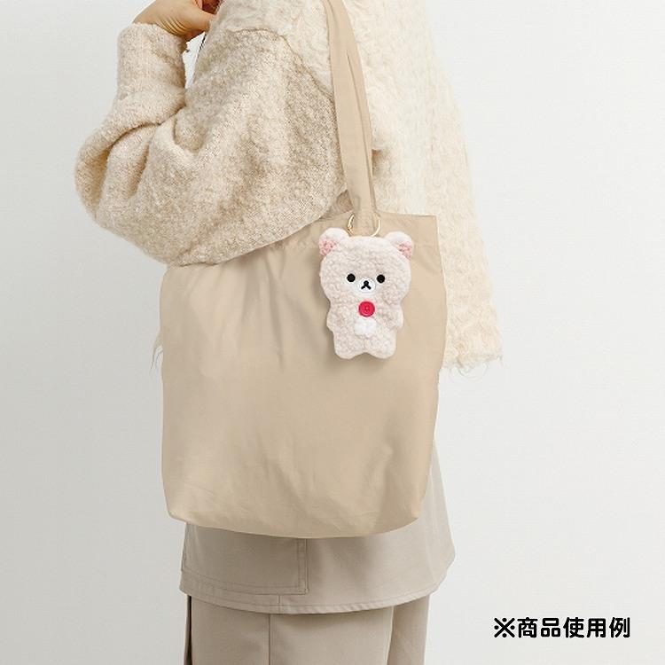 BASIC RILAKKUMA BOA Korilakkuma Eco Shopping Tote Bag White San-X Japan 2025