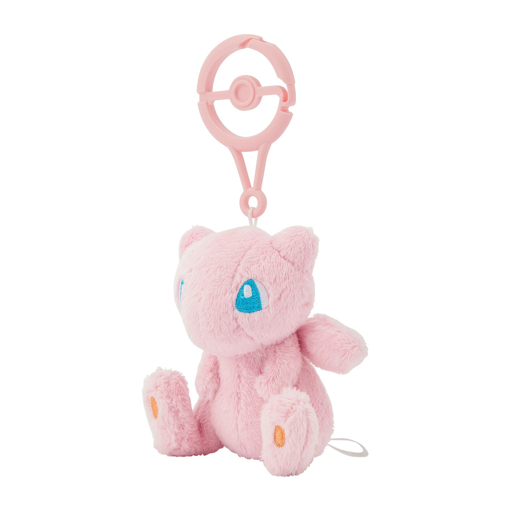 Mew Plush Keychain with Carabiner Pokemon Center Japan 2024