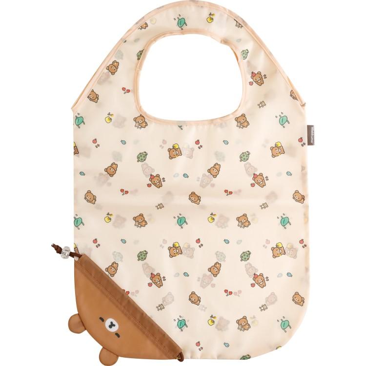 Chairoikoguma Eco Shopping Tote Bag ecoron Orange San-X Japan 2025 Rilakkuma