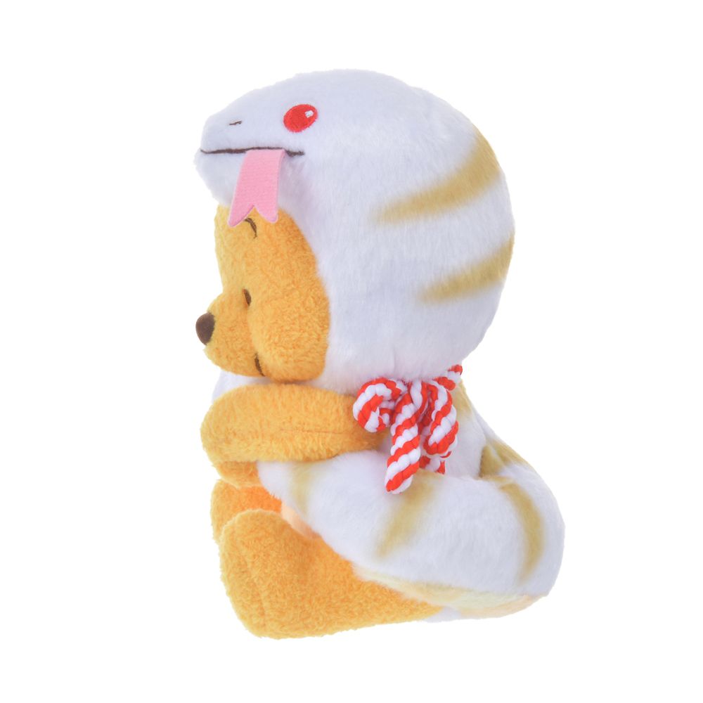 Winnie the Pooh Plush Doll S ETO POOH 2025 Disney Store Japan New Year Snake