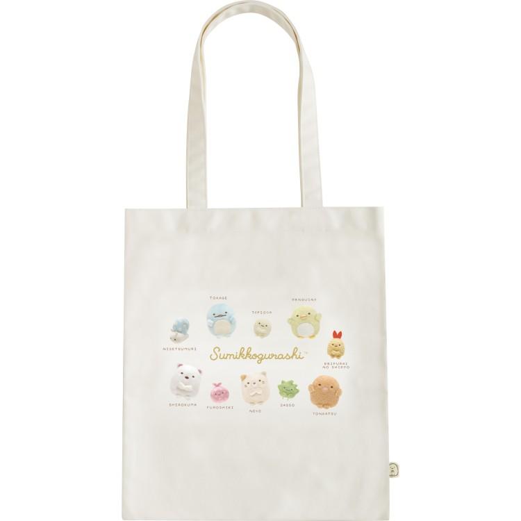 Sumikko Gurashi Tote Bag White Stuffed Animal Photos San-X Japan 2025