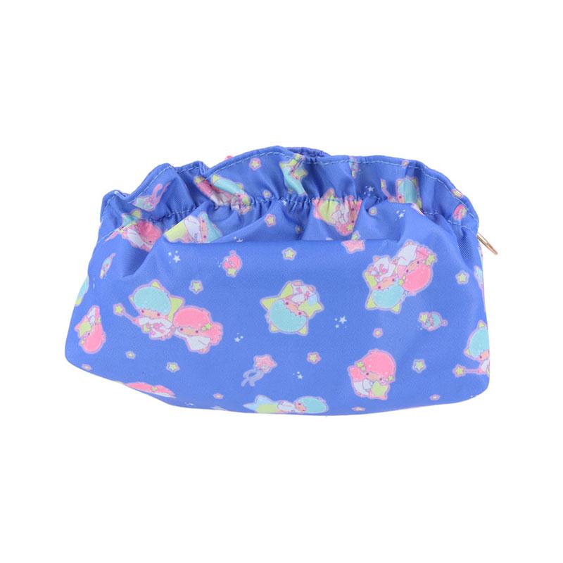 Little Twin Stars Kiki Lala Frill Pouch Blue Sanrio Japan 2025