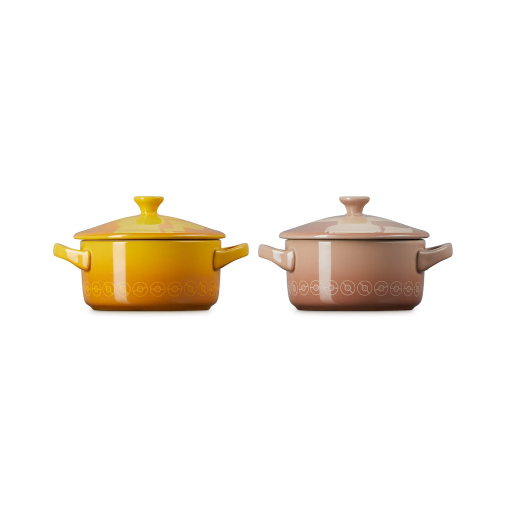 LE CREUSET Mini Cocotte Pikachu & Eevee Eievui Pokemon Center Japan 2024