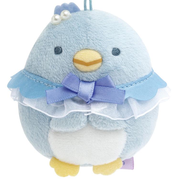 Sumikko Gurashi Real Penguin Plush Keychain Blue Penguin Lagoon San-X Japan 2025