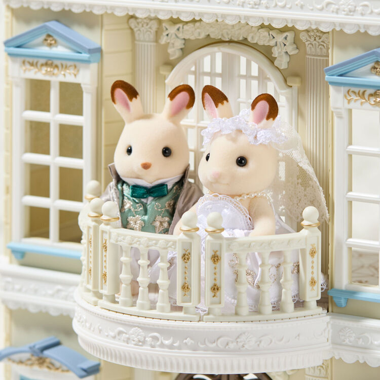Sylvanian Families Lovely Wedding Pair Set Ivy Embroidery Rabbit Japan 2025