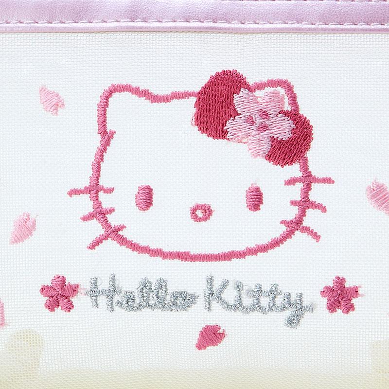 Hello Kitty Mesh Pouch Sakura Sanrio Japan 2024