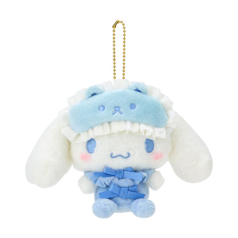 Cinnamoroll Plush Mascot Holder Keychain Best Friend Pajamas Sanrio Japan 2024