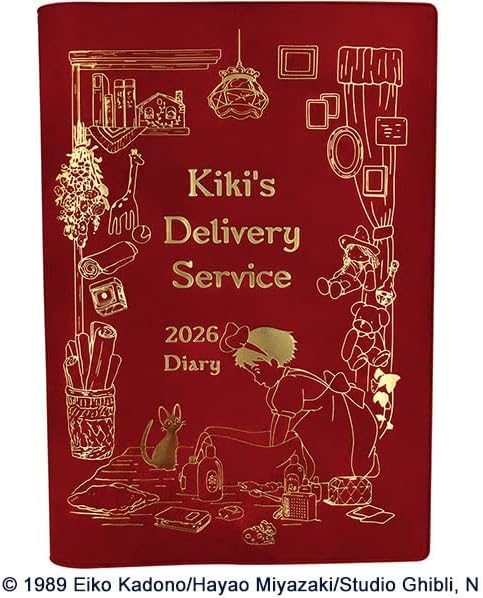 Kiki's Delivery Service 2026 Schedule Book B6 Weekly Studio Ghibli Japan
