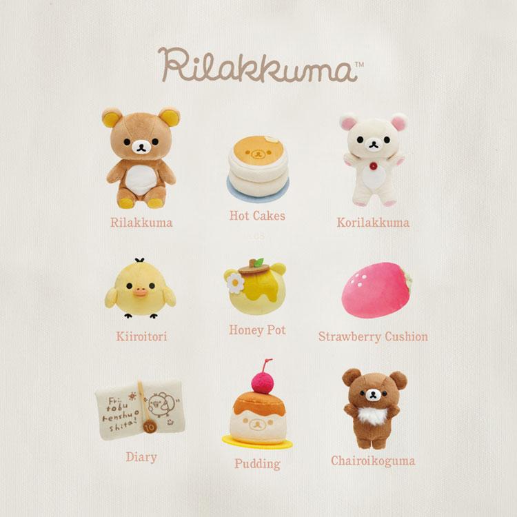 Rilakkuma Tote Bag White Stuffed Animal Photos San-X Japan 2025