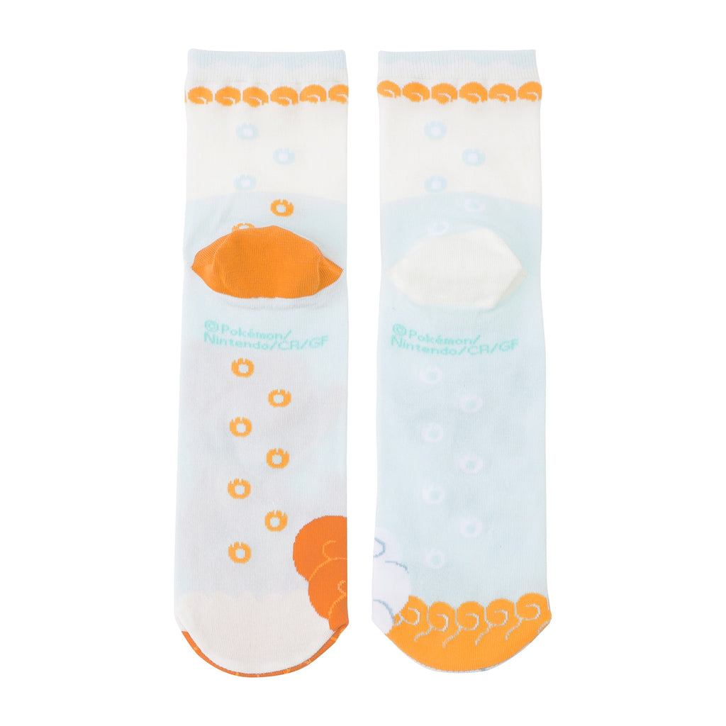 Alolan Vulpix Rokon & Vulpix Rokon Kids Socks 19-21cm Pokemon Center Japan 2025