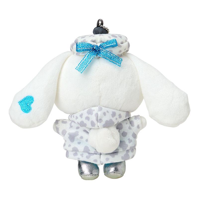 Cinnamoroll Plush Mascot Holder Keychain Monotone Animal Sanrio Japan 2025