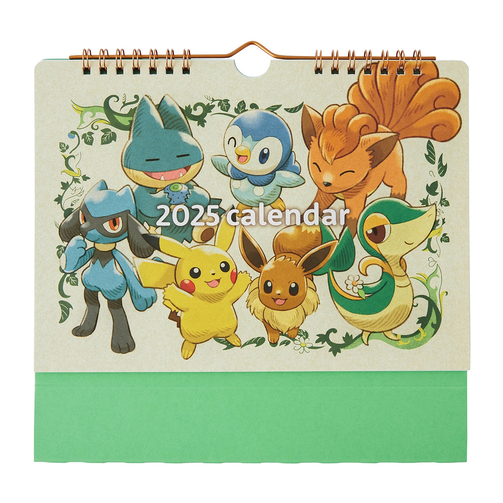 Pokemon Center Original Postcard Desk Calendar 2025 Japan