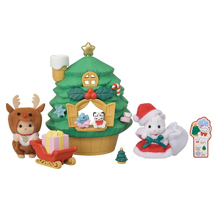 Sylvanian Families Baby Santa's Christmas Tree House SE-214 EPOCH Japan 2024