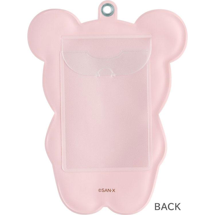 Korilakkuma Pass Case Die-cut Stuffed Animal Photos San-X Japan 2025 Rilakkuma