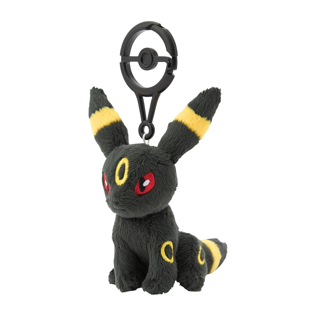 Umbreon Blacky Plush Keychain with Carabiner Pokemon Center Japan 2024