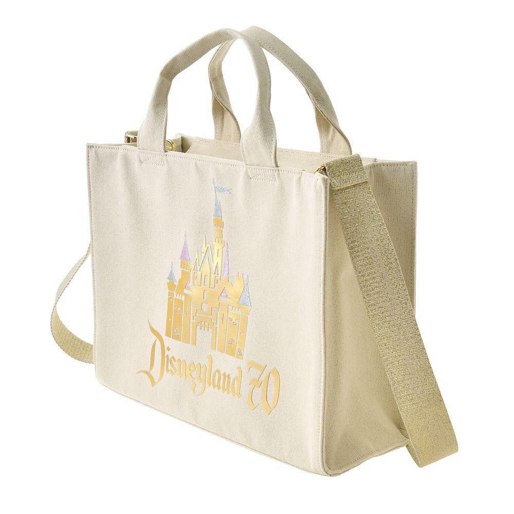 Sleeping Beauty Aurora 2WAY Tote Shoulder Bag DISNEYLAND 70TH Disney Store Japan