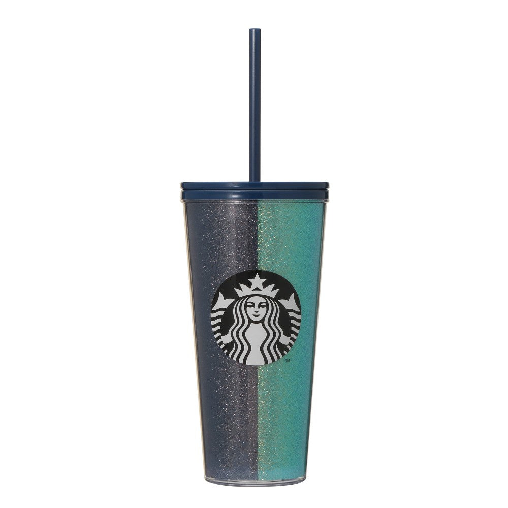 Starbucks Japan Cold Cup Tumbler Dual Blue 591ml 2025