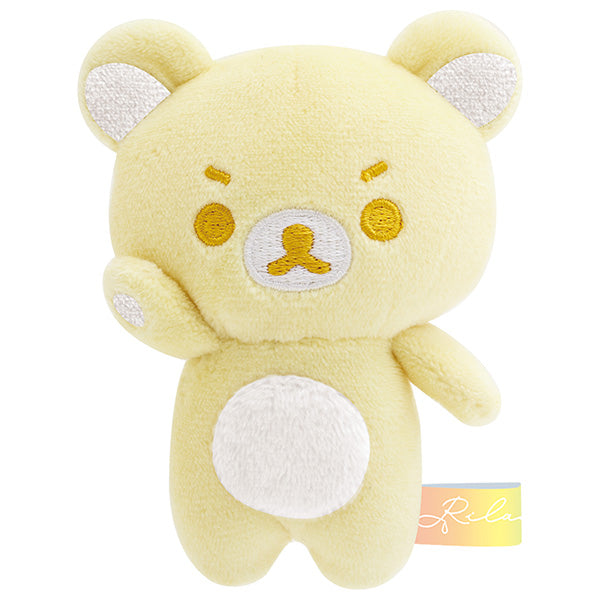 Rilakkuma mini Tenori Plush Doll Thunder Yellow Rain then Sunny San-X Japan 2025