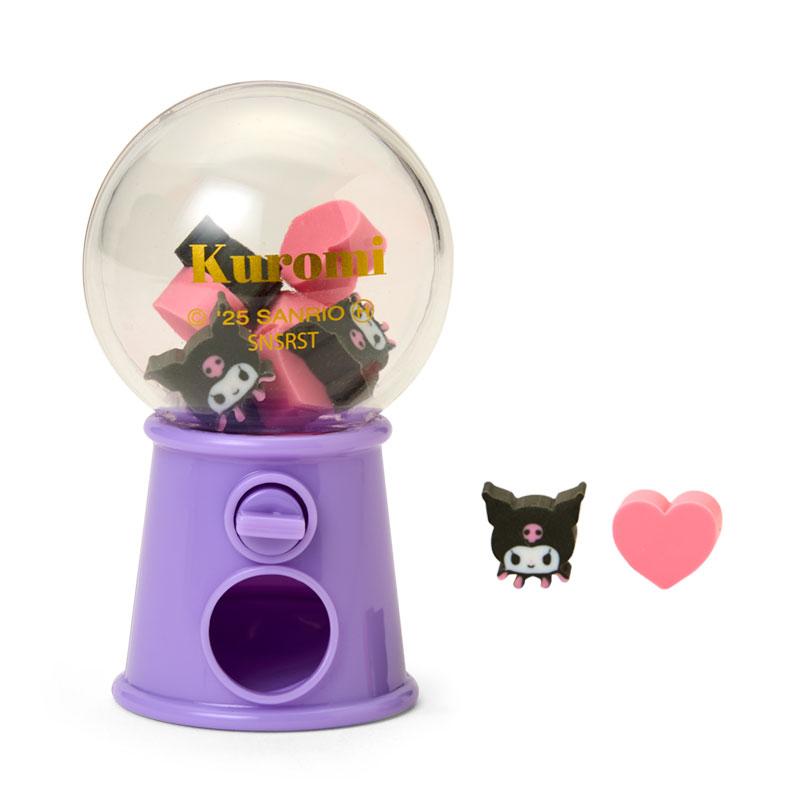 Kuromi Eraser Gachagacha Vending Machine Sanrio Japan 2025