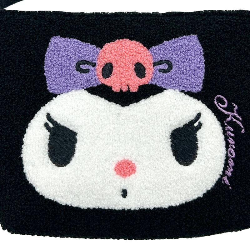 Kuromi Pouch Face Sagara Embroidery Sanrio Japan 2024