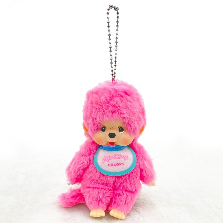 Monchhichi Keychain Key Holder COLORS Baby Pink Japan 2026