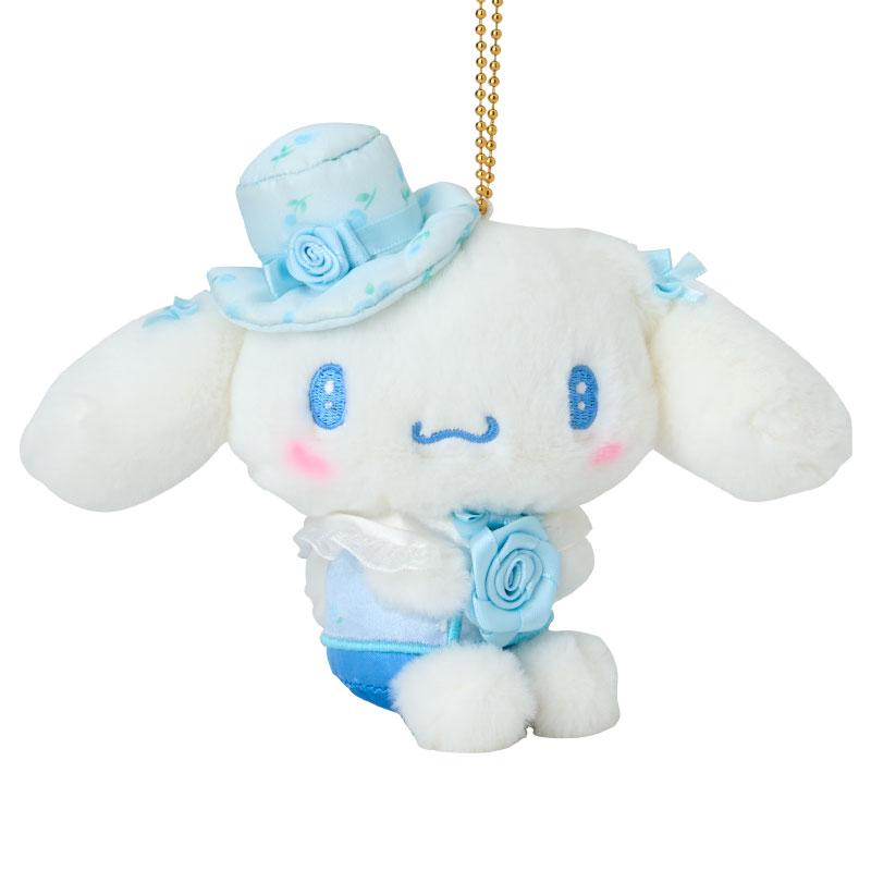 Cinnamoroll Plush Mascot Holder Keychain Dolly Rose Sanrio Japan 2024