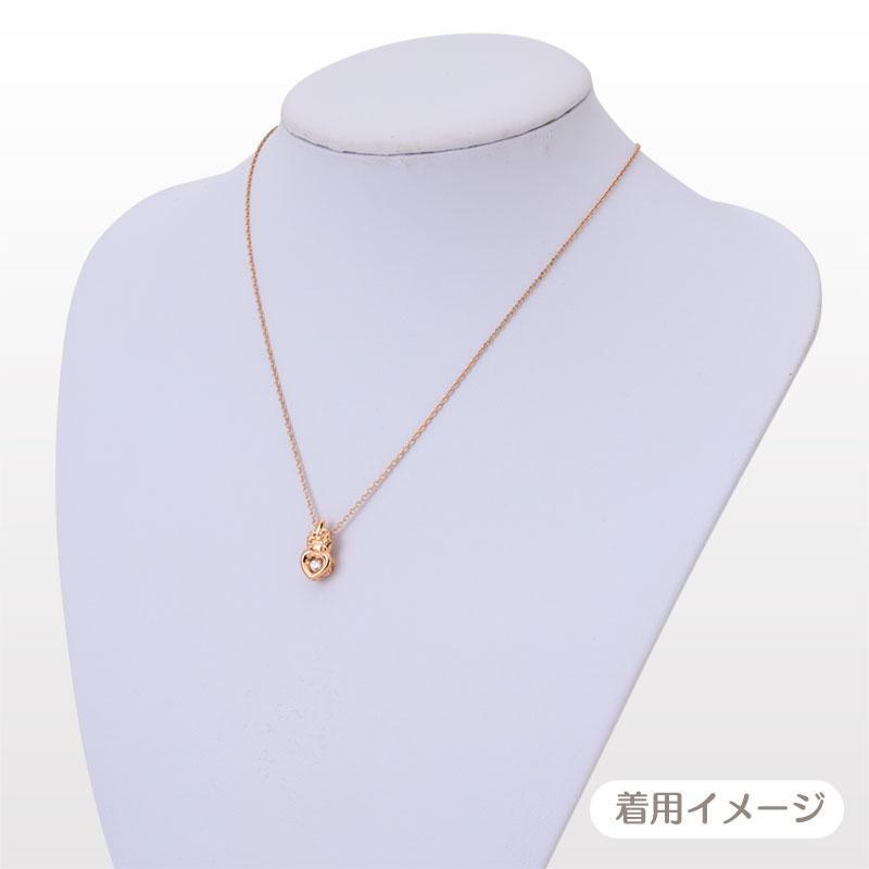 My Melody 50th Anniversary Dancing Stone Necklace Pink Gold Sanrio Japan 2025