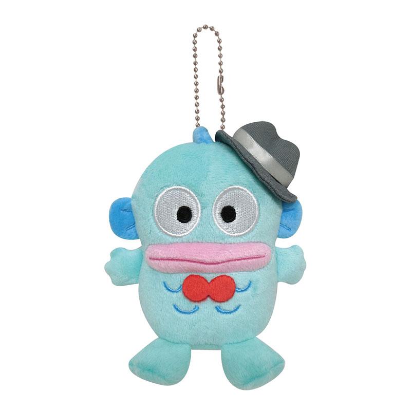 Hangyodon Plush Mascot Holder Keychain Vintage Retro Sanrio