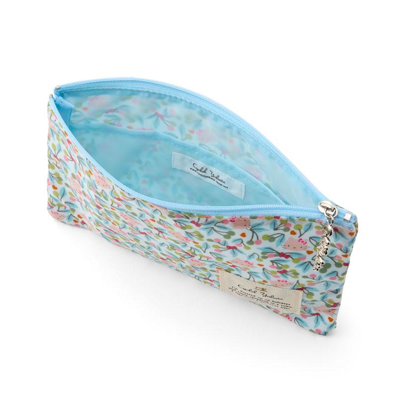 Hello Kitty Flat Pouch Liberty Light Blue Sanrio Japan 2025