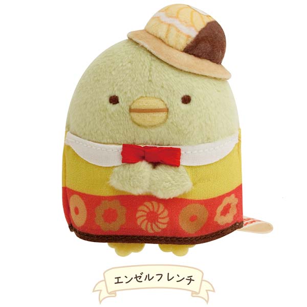 Sumikko Gurashi Penguin ? mini Tenori Plush Doll Mister Donut San-X Japan 2024