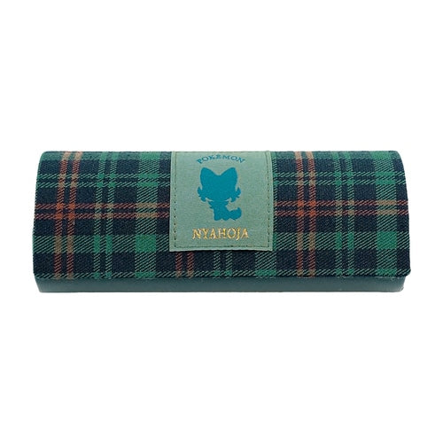 Sprigatito Nyahoja Glasses Case Plaid Pokemon Center Japan 2024