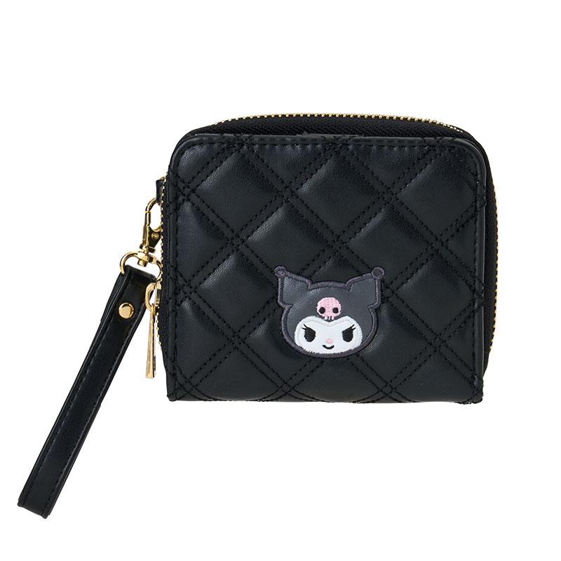 Kuromi Quilting Bi-fold Wallet Sanrio Japan 2024