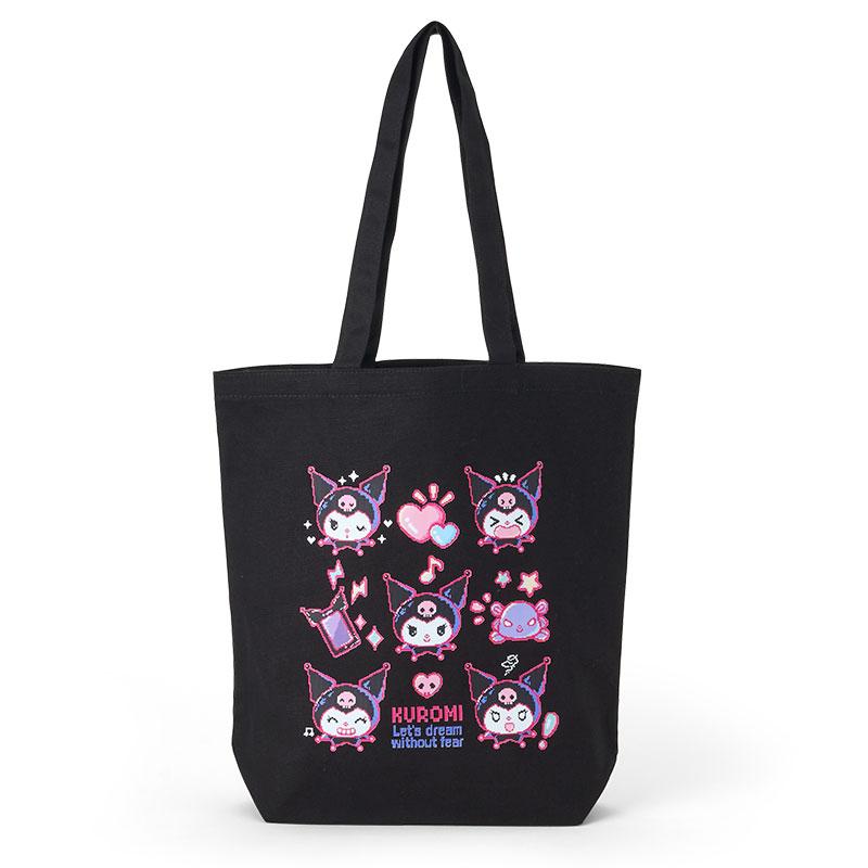 Kuromi Tote Bag Black Sanrio Japan 2024